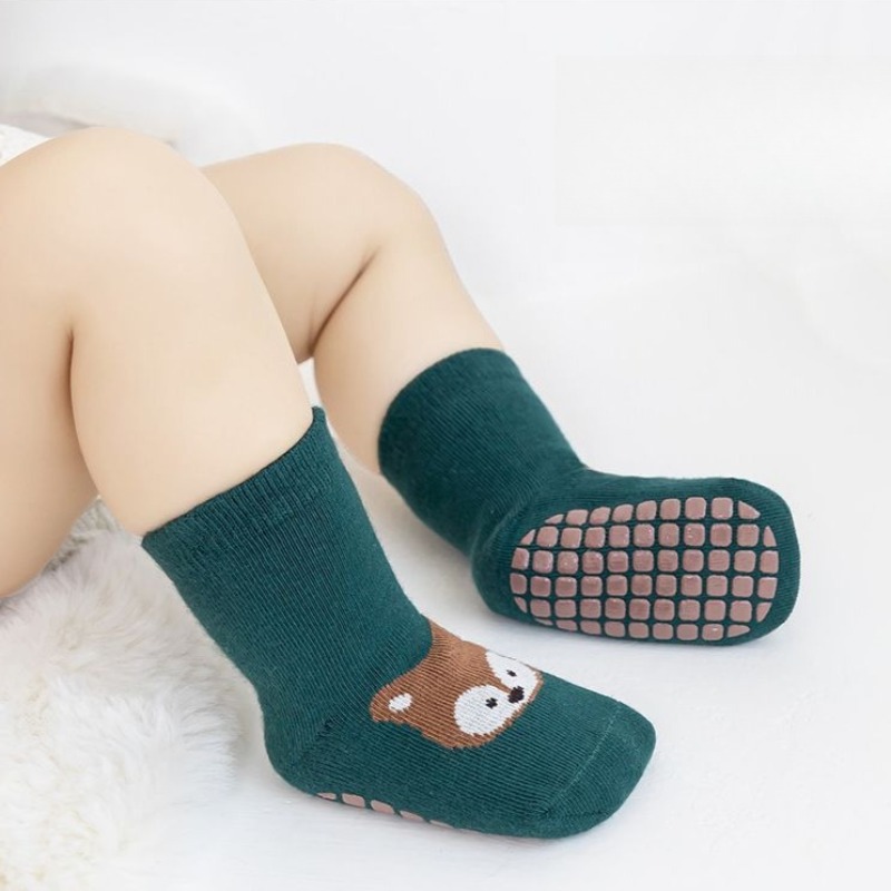 Gripper Foot Walking - Baby antislip vloersokken Katoen Warme zachte