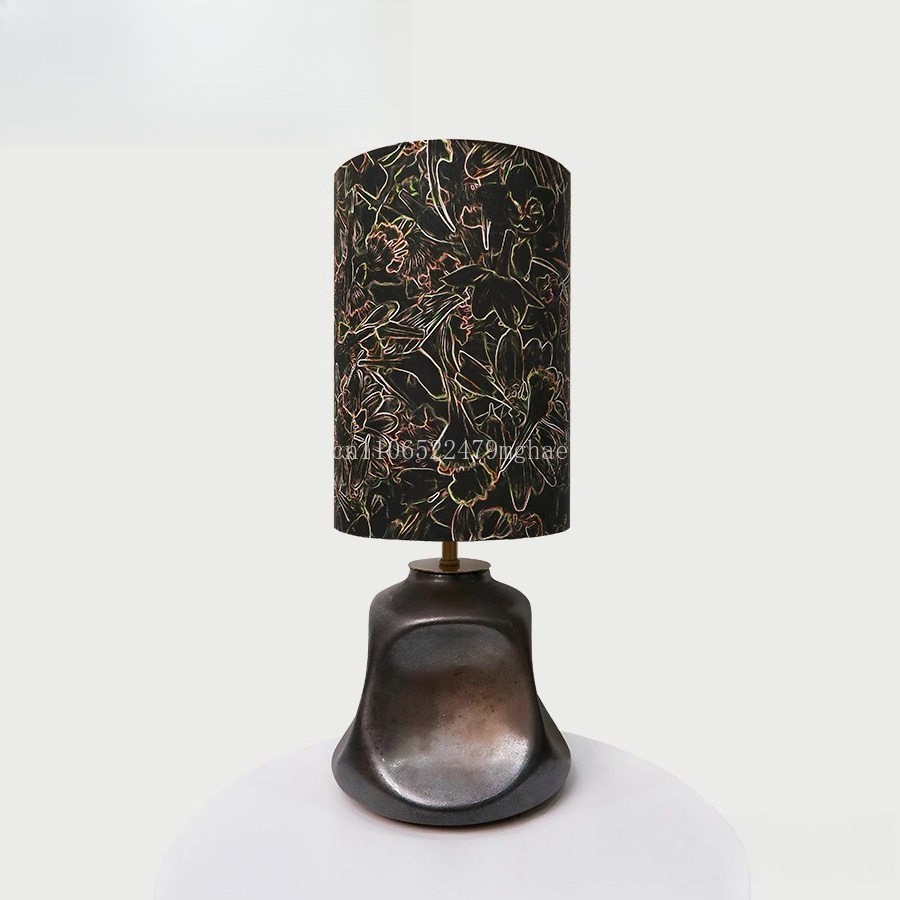 Century Textile & Sewing Supply - Vergulde Liberty stoffen tafellamp: UK geïmporteerd