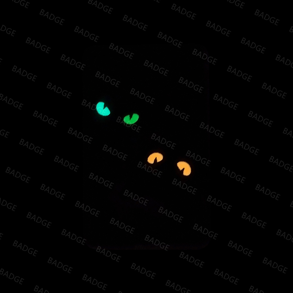 Glow in The Dark Patches Cat D - Hook Eye Fastener recensie en prijs