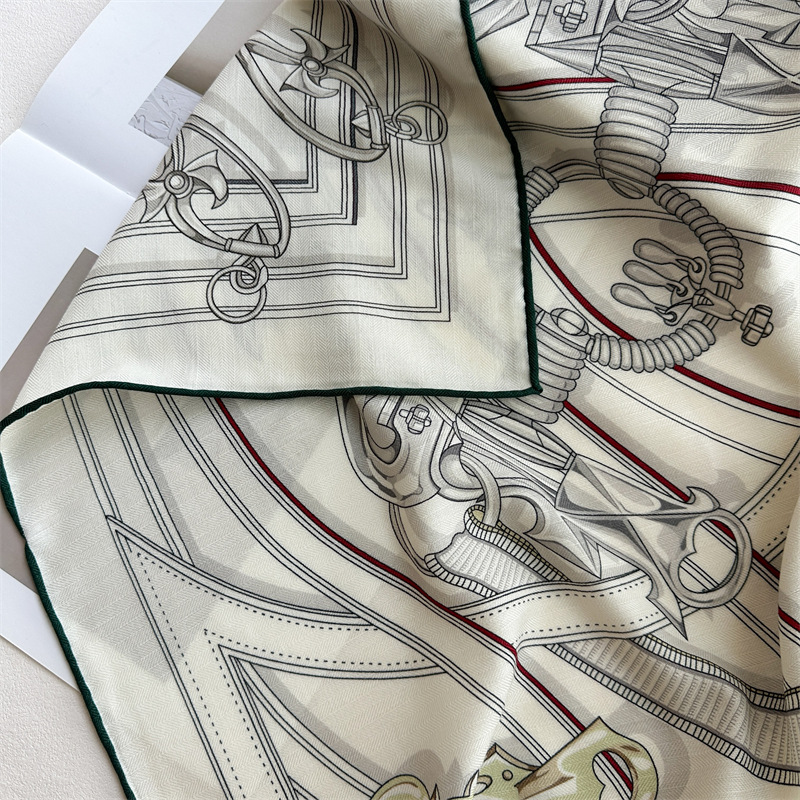 40% Zijde 60% Wol Sjaal 135x13 - Sewing Hemming recensie en prijs