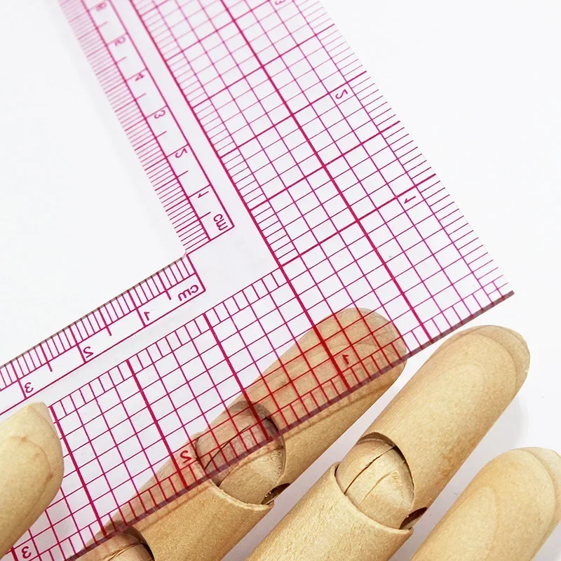 ‌ L-vormige quiltliniaal - Rec - Sewing Technical Fabrics recensie en prijs