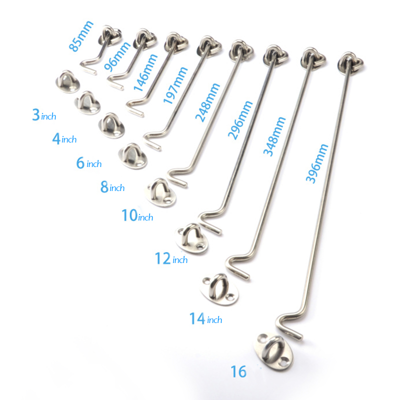 2 Stuks Oude Stijl Raambeugel  - Hook Eye Fastener recensie en prijs