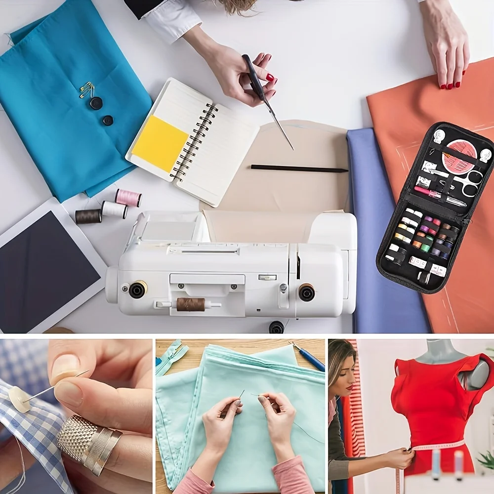 67/128 stuks naaiset met naaib - Sewing Thread Production recensie en prijs