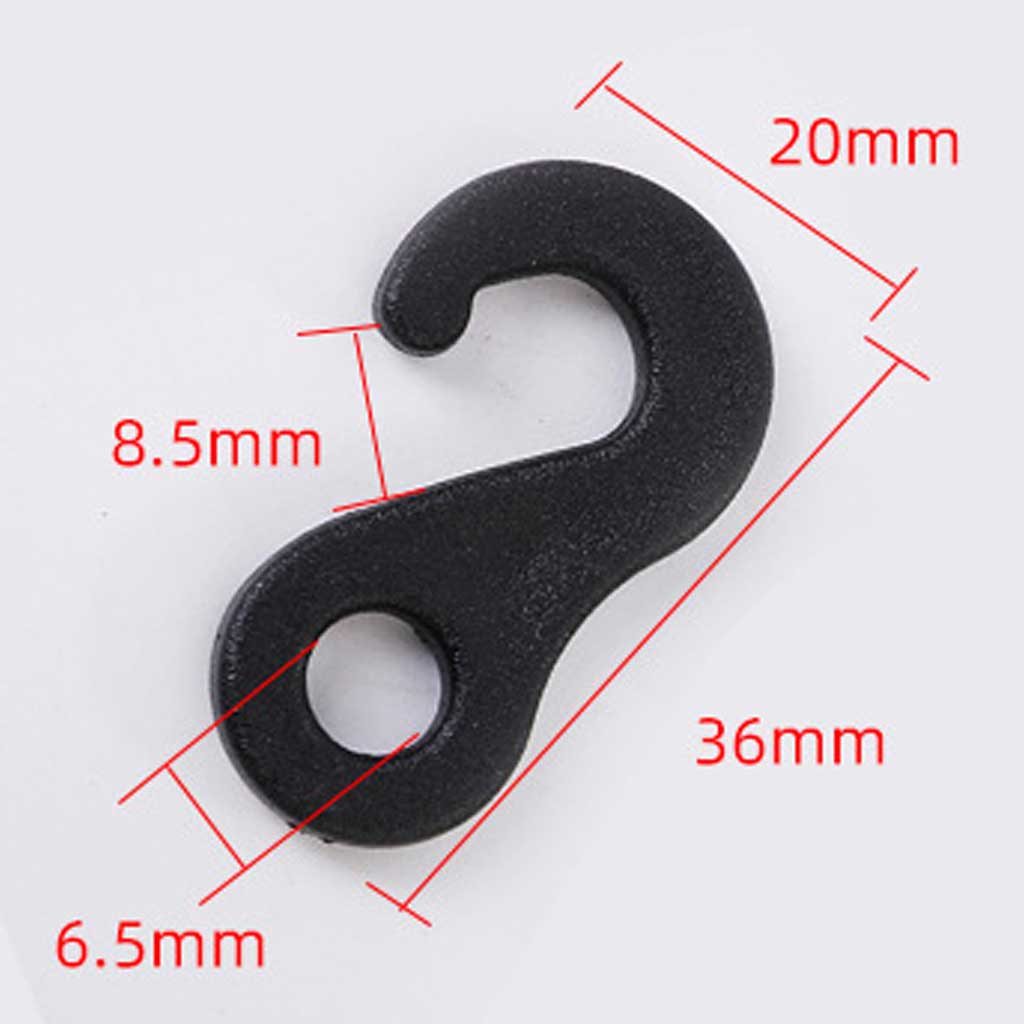 30/50/100 Stuks Plastic Eye Ka - Hook Eye Fastener recensie en prijs