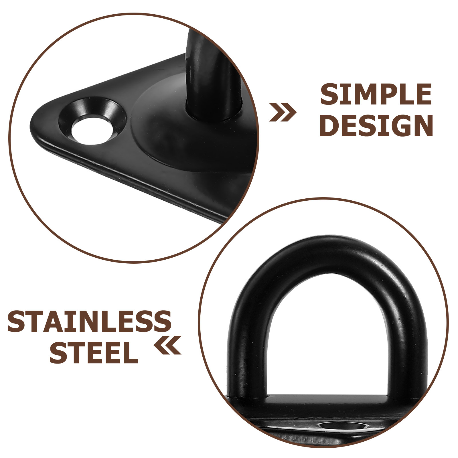 Roestvrij staal 4 stuks Pad Ey - Hook Eye Fastener recensie en prijs