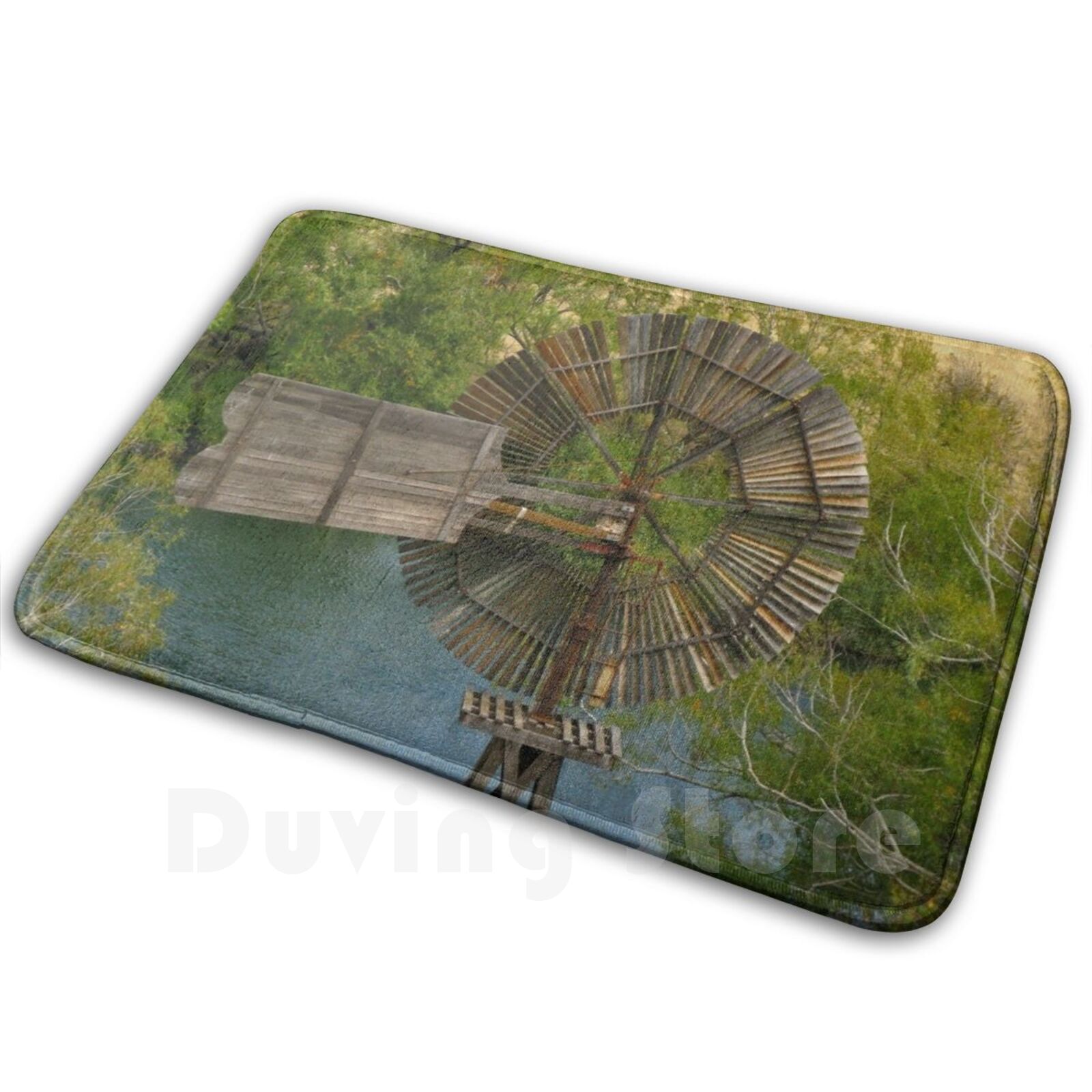 Houten windmolen tapijt mat ta - Century Textile & Sewing Supply recensie en prijs