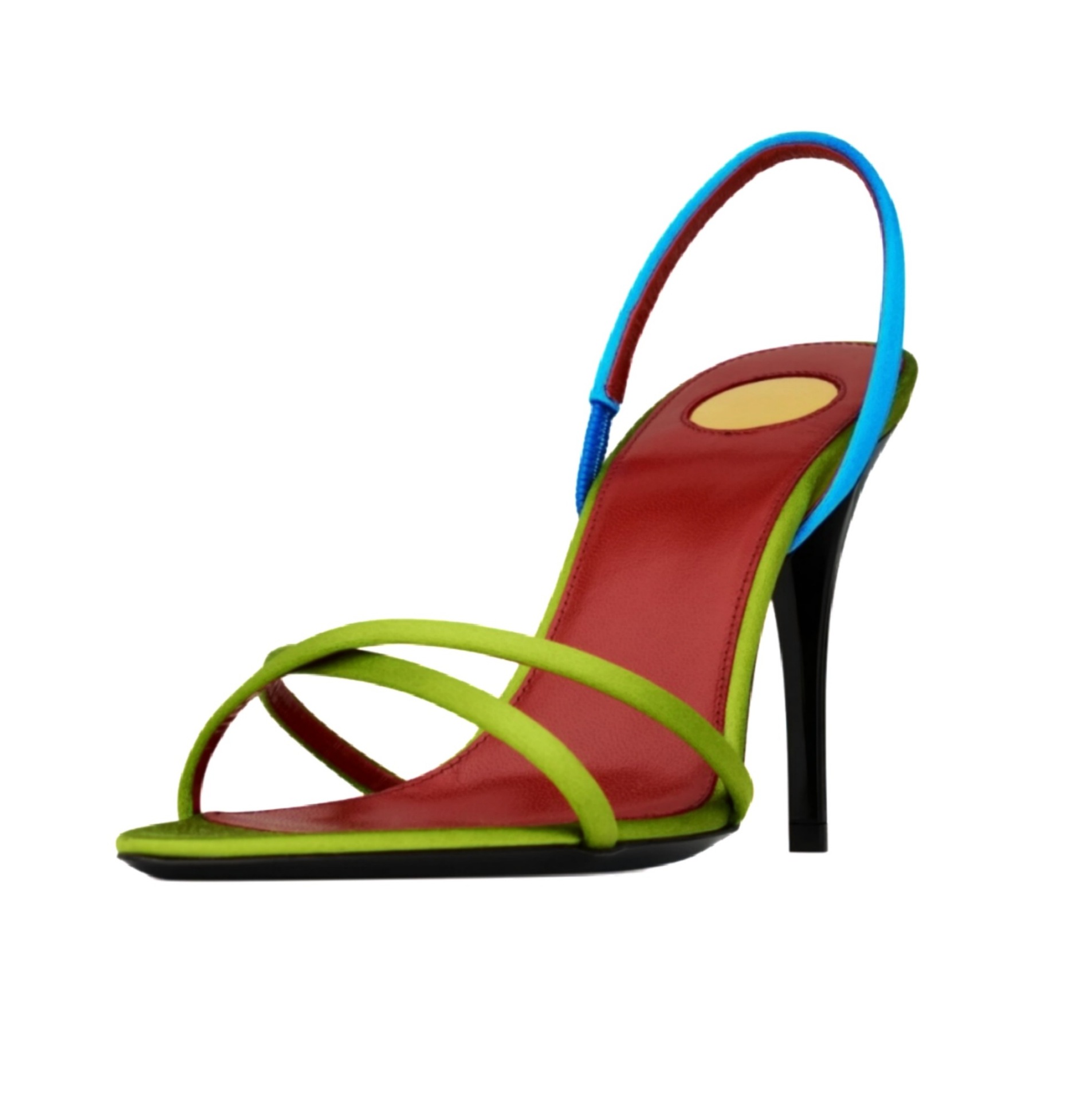 Dames sandalen met kleurblokke - Sewing Nylon recensie en prijs