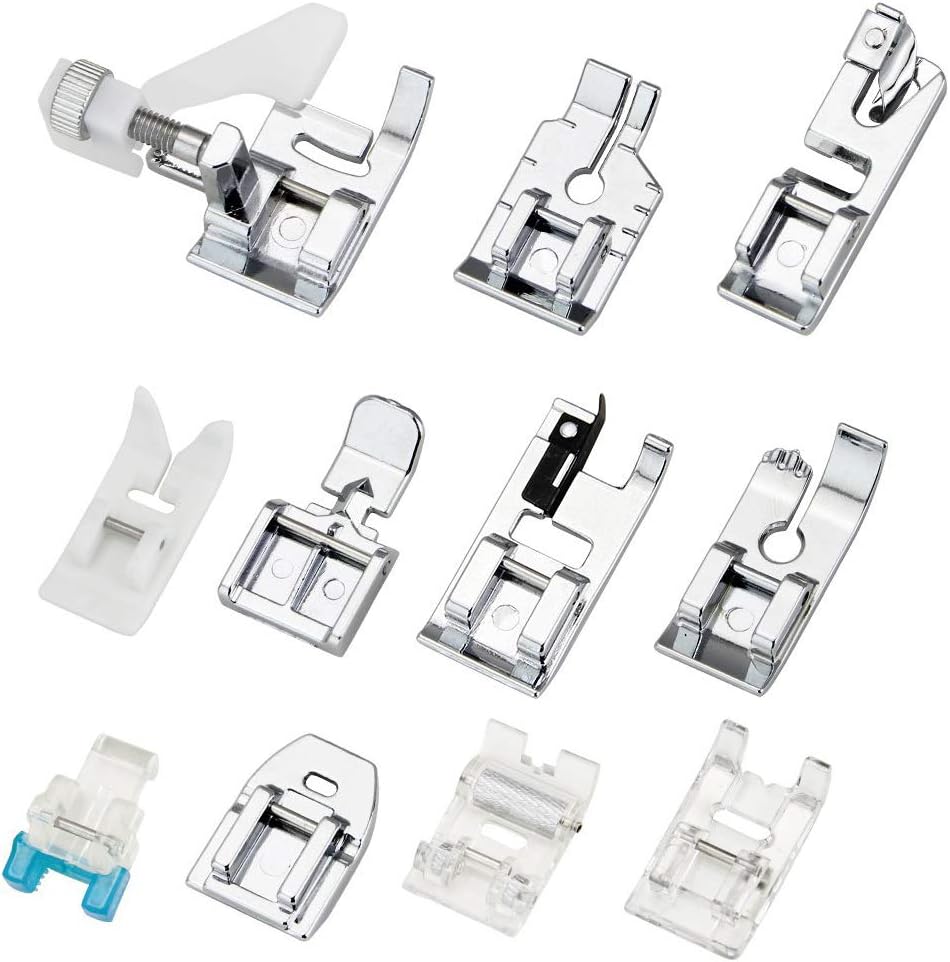 11-delige naaivoetenset - Wand - Sewing Machine Fabric recensie en prijs