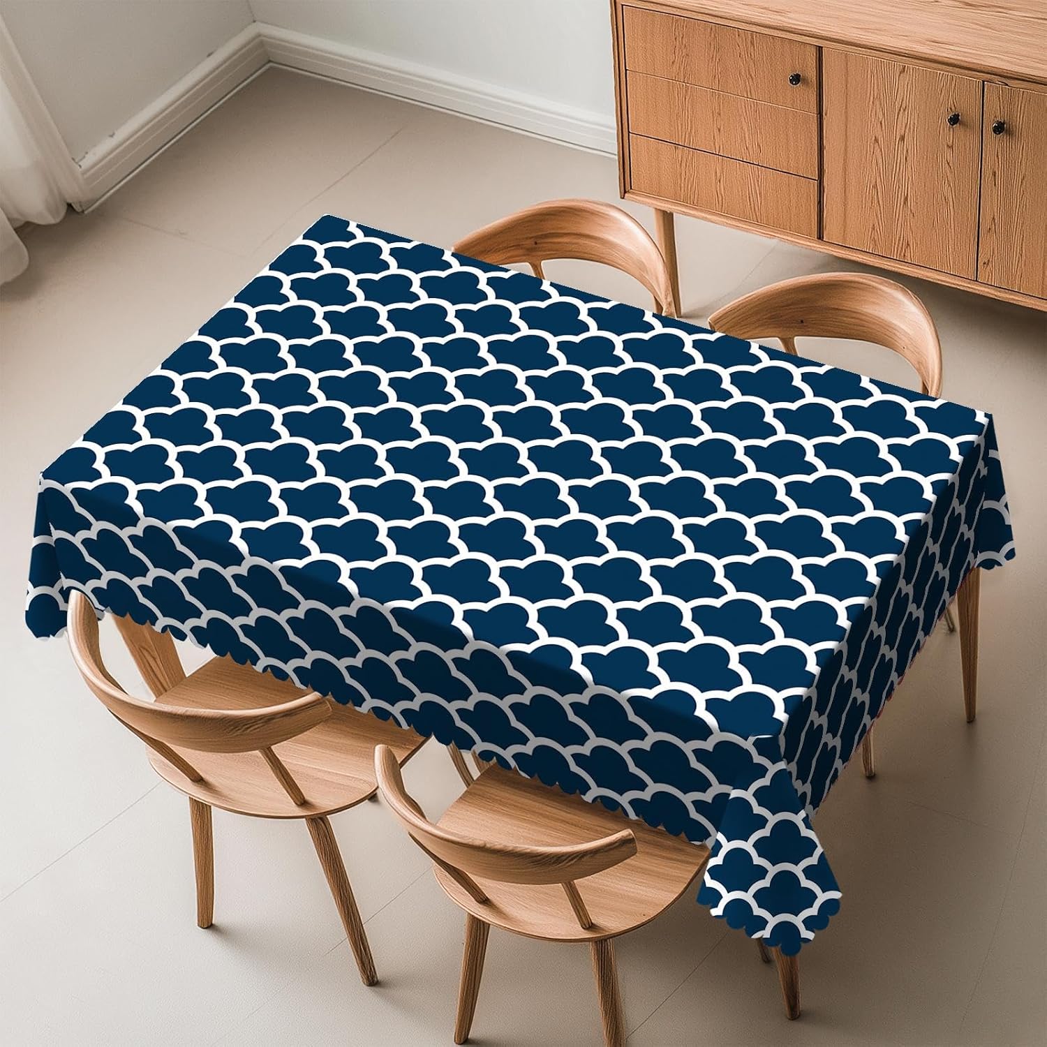 Blauw tafelkleed Marineblauw w - Century Textile & Sewing Supply recensie en prijs