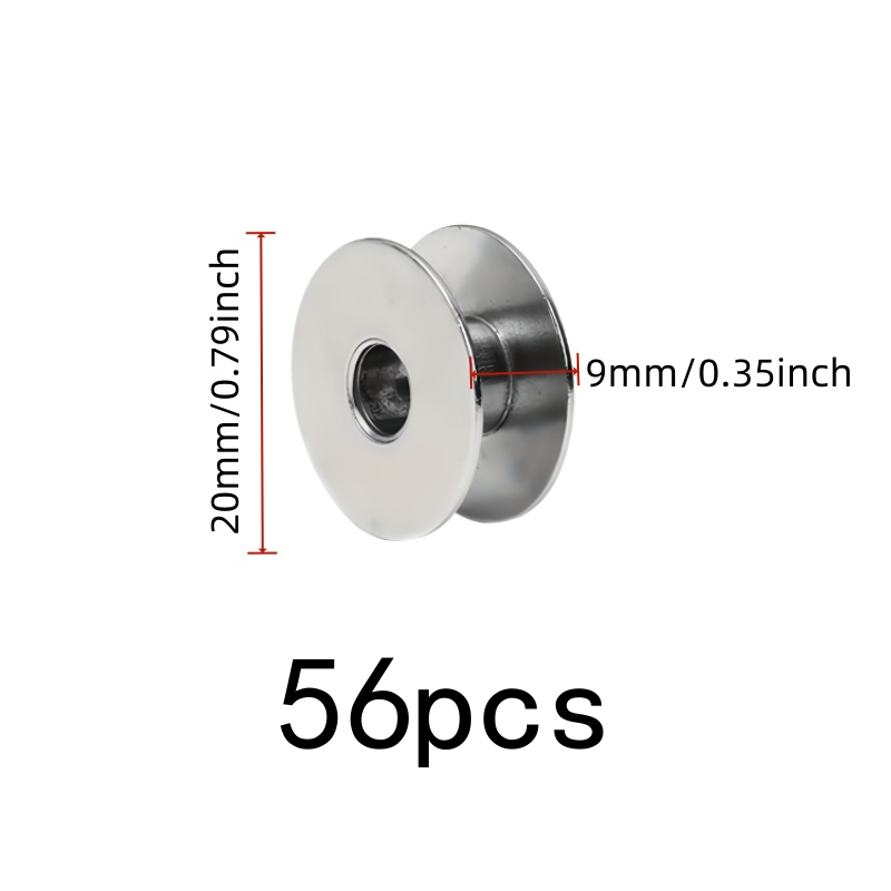 56 stuks metalen draadspoelen, - Sewing Thread Production recensie en prijs