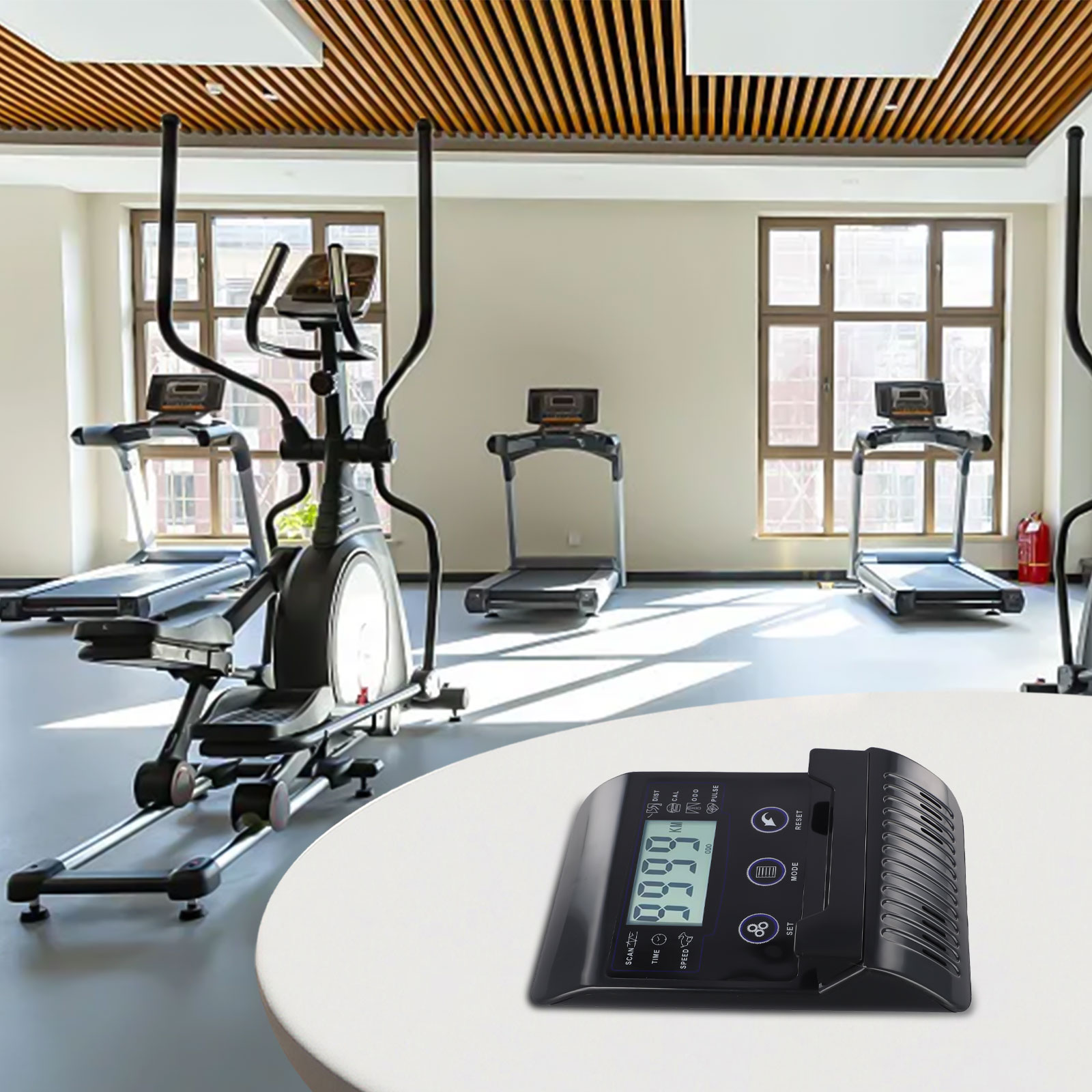 Stationaire fiets en fitnessap - Gripper Foot Walking recensie en prijs